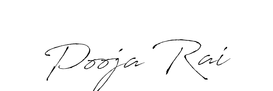 Create a beautiful signature design for name Pooja Rai. With this signature (Antro_Vectra) fonts, you can make a handwritten signature for free. Pooja Rai signature style 6 images and pictures png