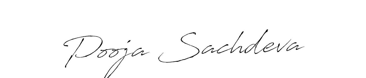 How to make Pooja Sachdeva signature? Antro_Vectra is a professional autograph style. Create handwritten signature for Pooja Sachdeva name. Pooja Sachdeva signature style 6 images and pictures png