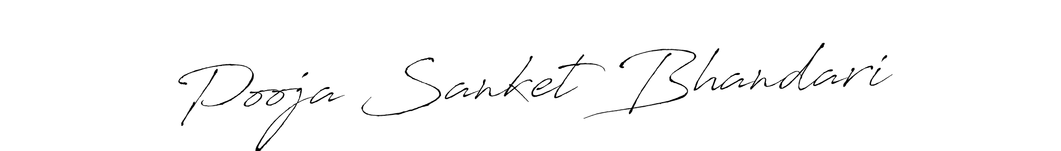Antro_Vectra is a professional signature style that is perfect for those who want to add a touch of class to their signature. It is also a great choice for those who want to make their signature more unique. Get Pooja Sanket Bhandari name to fancy signature for free. Pooja Sanket Bhandari signature style 6 images and pictures png