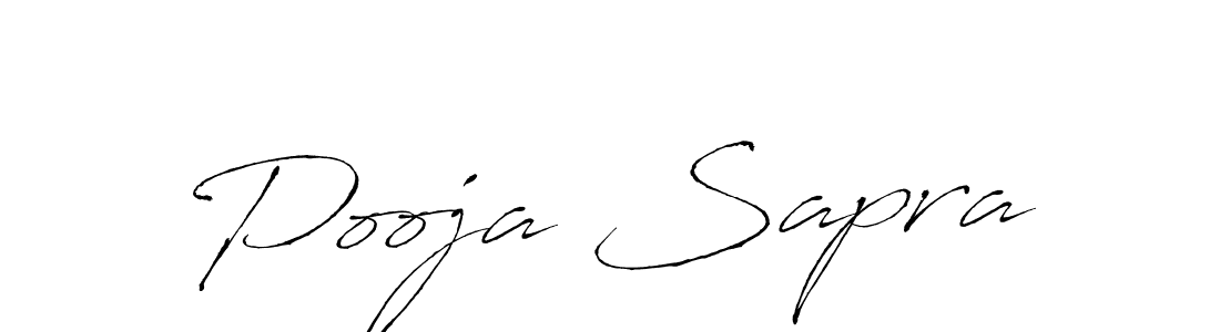 Create a beautiful signature design for name Pooja Sapra. With this signature (Antro_Vectra) fonts, you can make a handwritten signature for free. Pooja Sapra signature style 6 images and pictures png