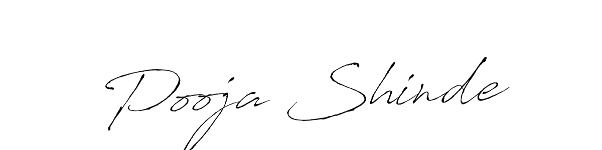Design your own signature with our free online signature maker. With this signature software, you can create a handwritten (Antro_Vectra) signature for name Pooja Shinde. Pooja Shinde signature style 6 images and pictures png