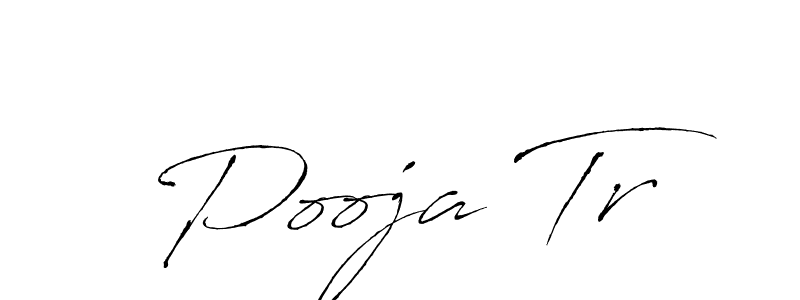Use a signature maker to create a handwritten signature online. With this signature software, you can design (Antro_Vectra) your own signature for name Pooja Tr. Pooja Tr signature style 6 images and pictures png