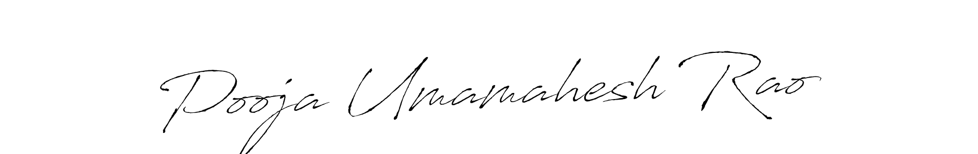 Also we have Pooja Umamahesh Rao name is the best signature style. Create professional handwritten signature collection using Antro_Vectra autograph style. Pooja Umamahesh Rao signature style 6 images and pictures png