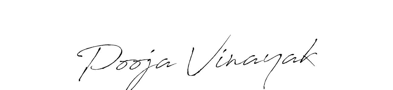 Pooja Vinayak stylish signature style. Best Handwritten Sign (Antro_Vectra) for my name. Handwritten Signature Collection Ideas for my name Pooja Vinayak. Pooja Vinayak signature style 6 images and pictures png