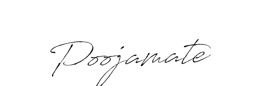 Use a signature maker to create a handwritten signature online. With this signature software, you can design (Antro_Vectra) your own signature for name Poojamate. Poojamate signature style 6 images and pictures png