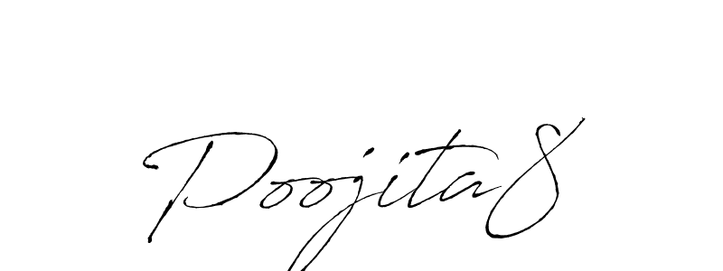 Also You can easily find your signature by using the search form. We will create Poojita8 name handwritten signature images for you free of cost using Antro_Vectra sign style. Poojita8 signature style 6 images and pictures png