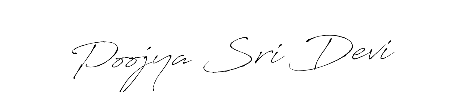 Also we have Poojya Sri Devi name is the best signature style. Create professional handwritten signature collection using Antro_Vectra autograph style. Poojya Sri Devi signature style 6 images and pictures png