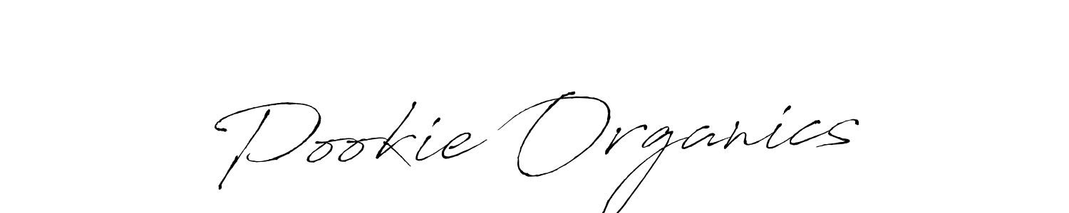 Create a beautiful signature design for name Pookie Organics. With this signature (Antro_Vectra) fonts, you can make a handwritten signature for free. Pookie Organics signature style 6 images and pictures png