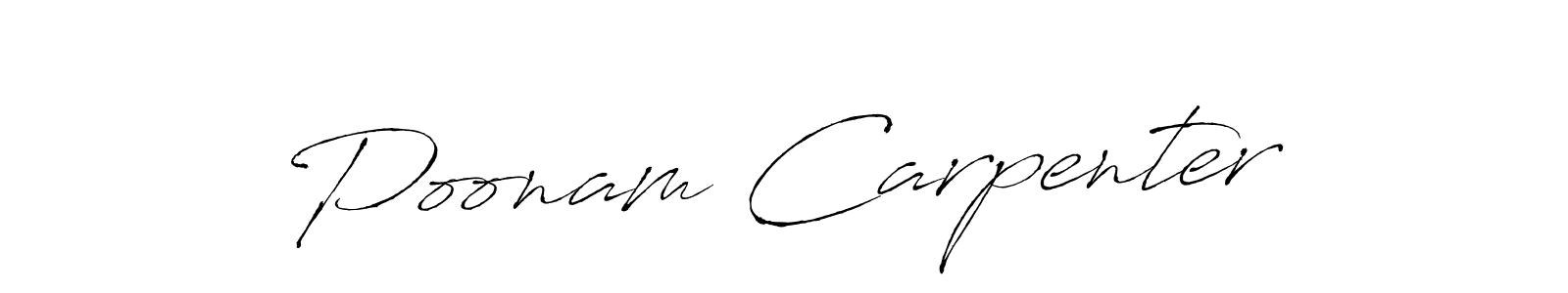 Use a signature maker to create a handwritten signature online. With this signature software, you can design (Antro_Vectra) your own signature for name Poonam Carpenter. Poonam Carpenter signature style 6 images and pictures png