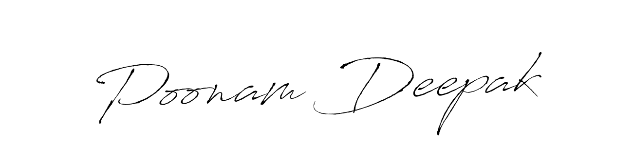 The best way (Antro_Vectra) to make a short signature is to pick only two or three words in your name. The name Poonam Deepak include a total of six letters. For converting this name. Poonam Deepak signature style 6 images and pictures png