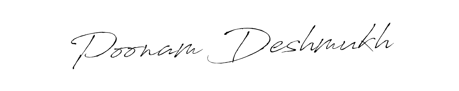 Also we have Poonam Deshmukh name is the best signature style. Create professional handwritten signature collection using Antro_Vectra autograph style. Poonam Deshmukh signature style 6 images and pictures png