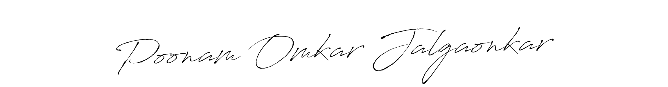 Make a beautiful signature design for name Poonam Omkar Jalgaonkar. Use this online signature maker to create a handwritten signature for free. Poonam Omkar Jalgaonkar signature style 6 images and pictures png