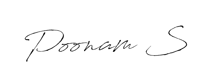 It looks lik you need a new signature style for name Poonam S. Design unique handwritten (Antro_Vectra) signature with our free signature maker in just a few clicks. Poonam S signature style 6 images and pictures png