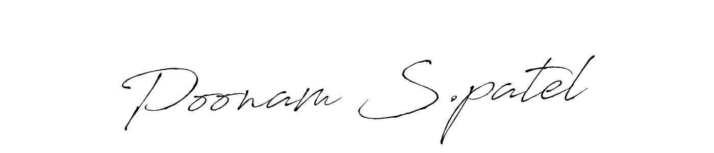 Antro_Vectra is a professional signature style that is perfect for those who want to add a touch of class to their signature. It is also a great choice for those who want to make their signature more unique. Get Poonam S.patel name to fancy signature for free. Poonam S.patel signature style 6 images and pictures png