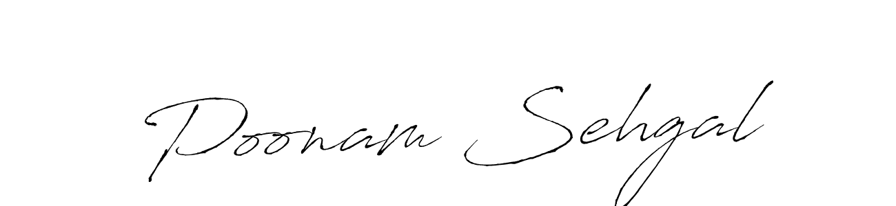 How to make Poonam Sehgal signature? Antro_Vectra is a professional autograph style. Create handwritten signature for Poonam Sehgal name. Poonam Sehgal signature style 6 images and pictures png