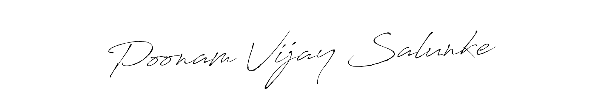 Make a beautiful signature design for name Poonam Vijay Salunke. Use this online signature maker to create a handwritten signature for free. Poonam Vijay Salunke signature style 6 images and pictures png