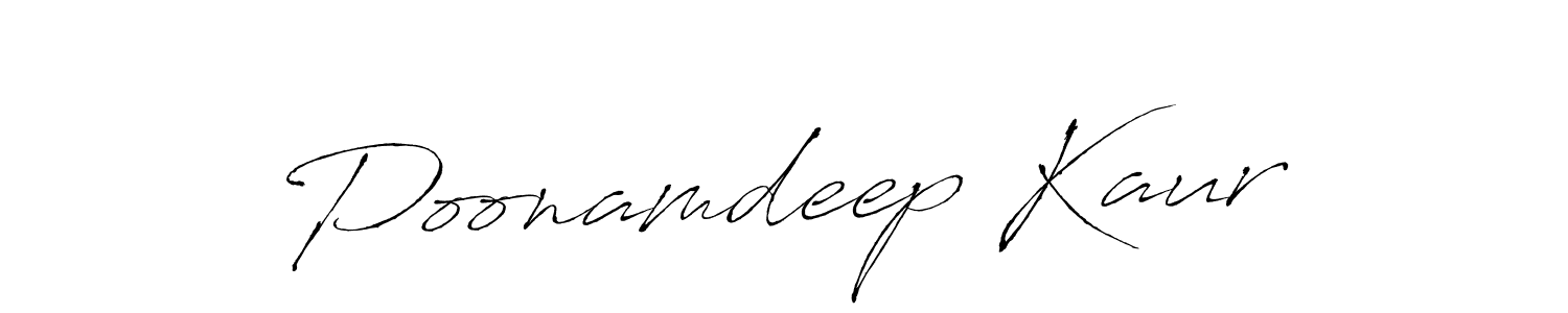 Use a signature maker to create a handwritten signature online. With this signature software, you can design (Antro_Vectra) your own signature for name Poonamdeep Kaur. Poonamdeep Kaur signature style 6 images and pictures png