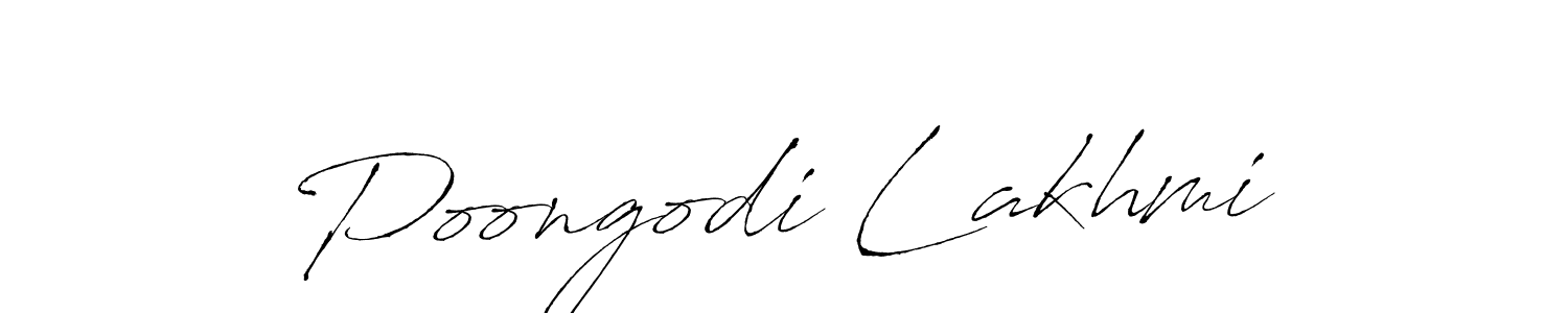 Poongodi Lakhmi stylish signature style. Best Handwritten Sign (Antro_Vectra) for my name. Handwritten Signature Collection Ideas for my name Poongodi Lakhmi. Poongodi Lakhmi signature style 6 images and pictures png