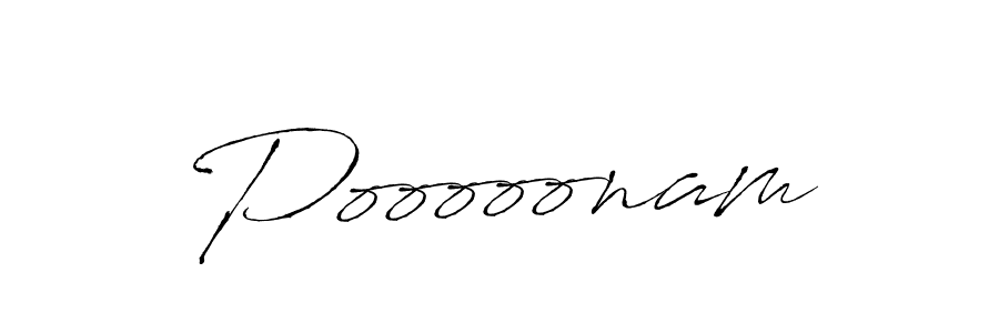 How to make Pooooonam signature? Antro_Vectra is a professional autograph style. Create handwritten signature for Pooooonam name. Pooooonam signature style 6 images and pictures png