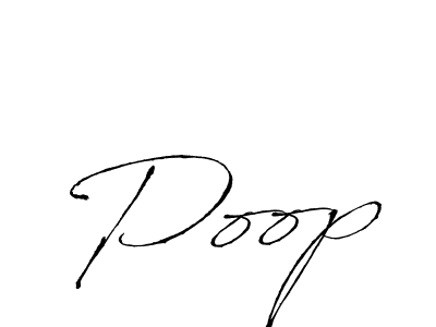 Create a beautiful signature design for name Poop. With this signature (Antro_Vectra) fonts, you can make a handwritten signature for free. Poop signature style 6 images and pictures png