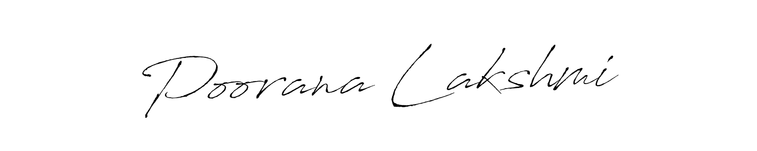 You should practise on your own different ways (Antro_Vectra) to write your name (Poorana Lakshmi) in signature. don't let someone else do it for you. Poorana Lakshmi signature style 6 images and pictures png