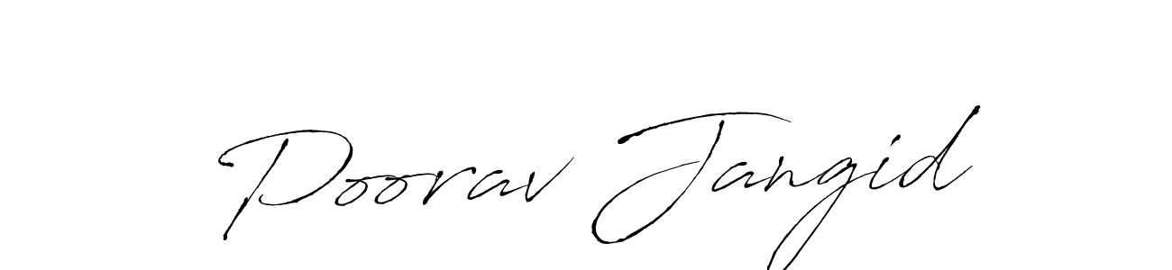 Once you've used our free online signature maker to create your best signature Antro_Vectra style, it's time to enjoy all of the benefits that Poorav Jangid name signing documents. Poorav Jangid signature style 6 images and pictures png