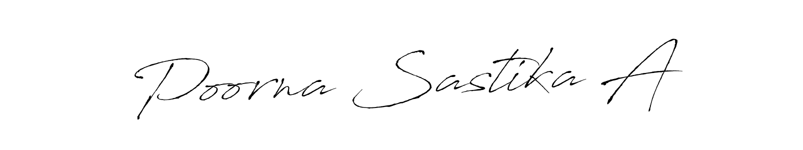 Once you've used our free online signature maker to create your best signature Antro_Vectra style, it's time to enjoy all of the benefits that Poorna Sastika A name signing documents. Poorna Sastika A signature style 6 images and pictures png
