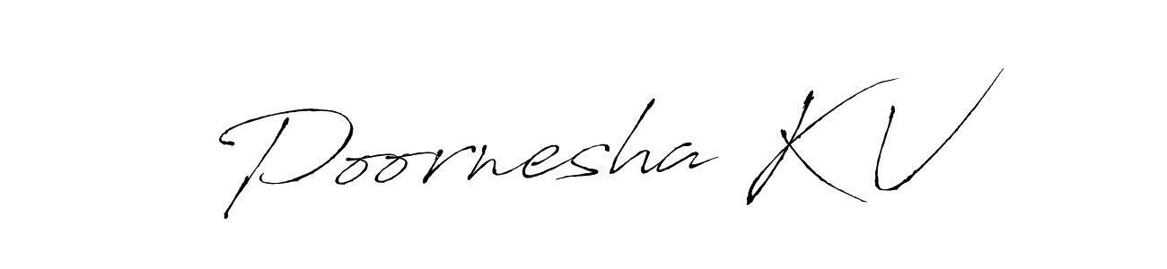 Also You can easily find your signature by using the search form. We will create Poornesha K V name handwritten signature images for you free of cost using Antro_Vectra sign style. Poornesha K V signature style 6 images and pictures png