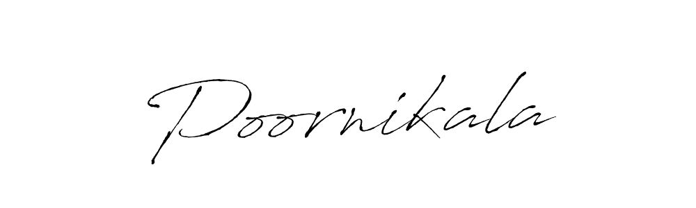 How to make Poornikala signature? Antro_Vectra is a professional autograph style. Create handwritten signature for Poornikala name. Poornikala signature style 6 images and pictures png