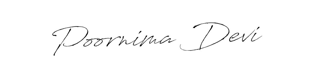 Poornima Devi stylish signature style. Best Handwritten Sign (Antro_Vectra) for my name. Handwritten Signature Collection Ideas for my name Poornima Devi. Poornima Devi signature style 6 images and pictures png