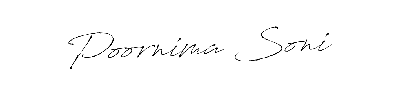 Make a beautiful signature design for name Poornima Soni. Use this online signature maker to create a handwritten signature for free. Poornima Soni signature style 6 images and pictures png