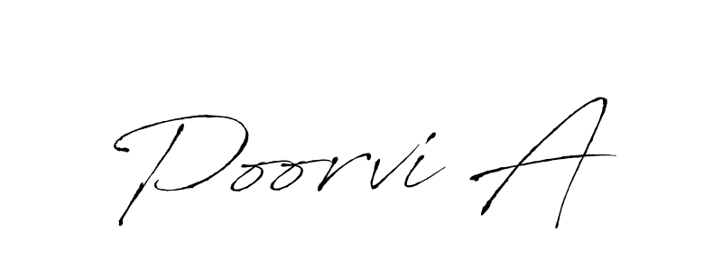 It looks lik you need a new signature style for name Poorvi A. Design unique handwritten (Antro_Vectra) signature with our free signature maker in just a few clicks. Poorvi A signature style 6 images and pictures png