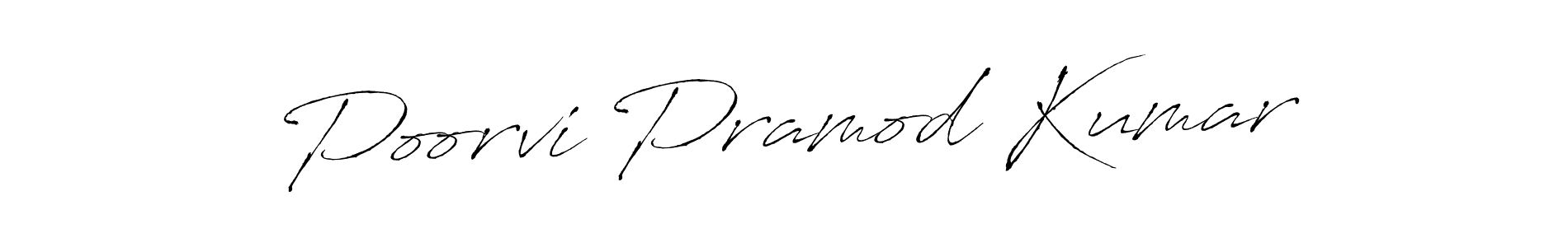 Use a signature maker to create a handwritten signature online. With this signature software, you can design (Antro_Vectra) your own signature for name Poorvi Pramod Kumar. Poorvi Pramod Kumar signature style 6 images and pictures png