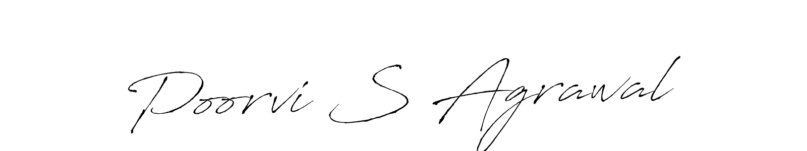 Also You can easily find your signature by using the search form. We will create Poorvi S Agrawal name handwritten signature images for you free of cost using Antro_Vectra sign style. Poorvi S Agrawal signature style 6 images and pictures png