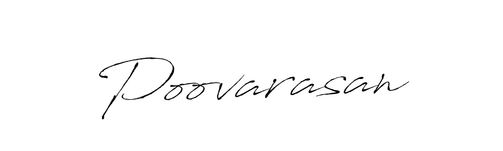 Create a beautiful signature design for name Poovarasan. With this signature (Antro_Vectra) fonts, you can make a handwritten signature for free. Poovarasan signature style 6 images and pictures png