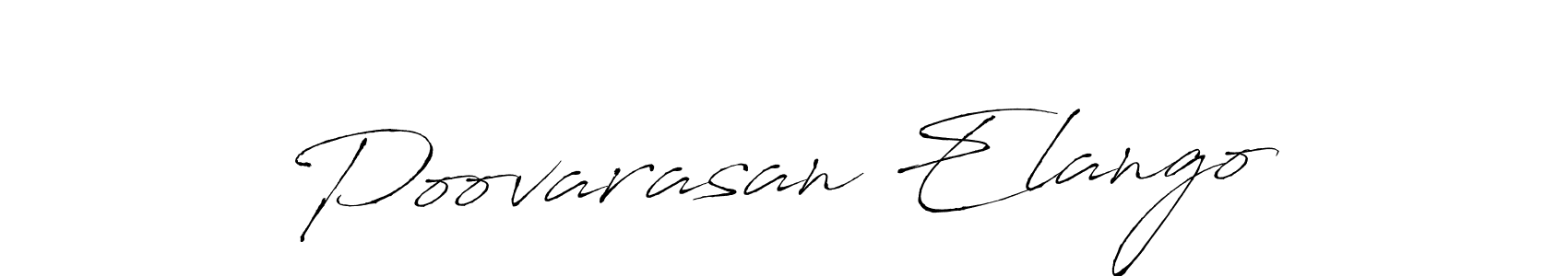 Make a beautiful signature design for name Poovarasan Elango. Use this online signature maker to create a handwritten signature for free. Poovarasan Elango signature style 6 images and pictures png