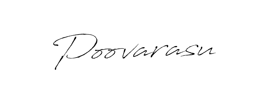 Design your own signature with our free online signature maker. With this signature software, you can create a handwritten (Antro_Vectra) signature for name Poovarasu. Poovarasu signature style 6 images and pictures png