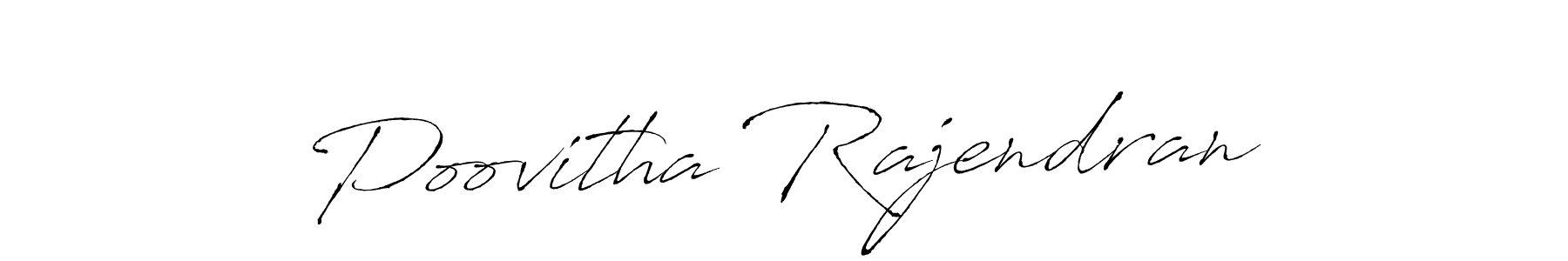 Also we have Poovitha Rajendran name is the best signature style. Create professional handwritten signature collection using Antro_Vectra autograph style. Poovitha Rajendran signature style 6 images and pictures png