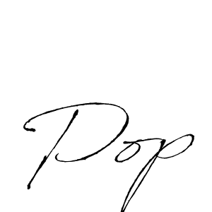 Also we have Pop name is the best signature style. Create professional handwritten signature collection using Antro_Vectra autograph style. Pop signature style 6 images and pictures png