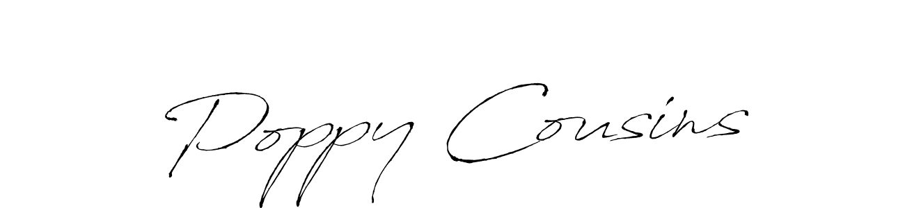 Use a signature maker to create a handwritten signature online. With this signature software, you can design (Antro_Vectra) your own signature for name Poppy Cousins. Poppy Cousins signature style 6 images and pictures png