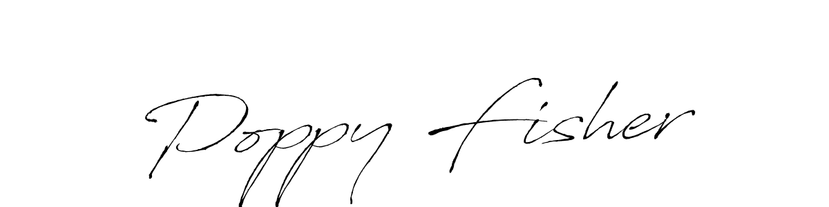 You should practise on your own different ways (Antro_Vectra) to write your name (Poppy Fisher) in signature. don't let someone else do it for you. Poppy Fisher signature style 6 images and pictures png