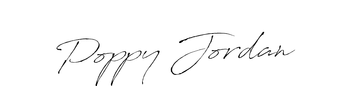 Create a beautiful signature design for name Poppy Jordan. With this signature (Antro_Vectra) fonts, you can make a handwritten signature for free. Poppy Jordan signature style 6 images and pictures png