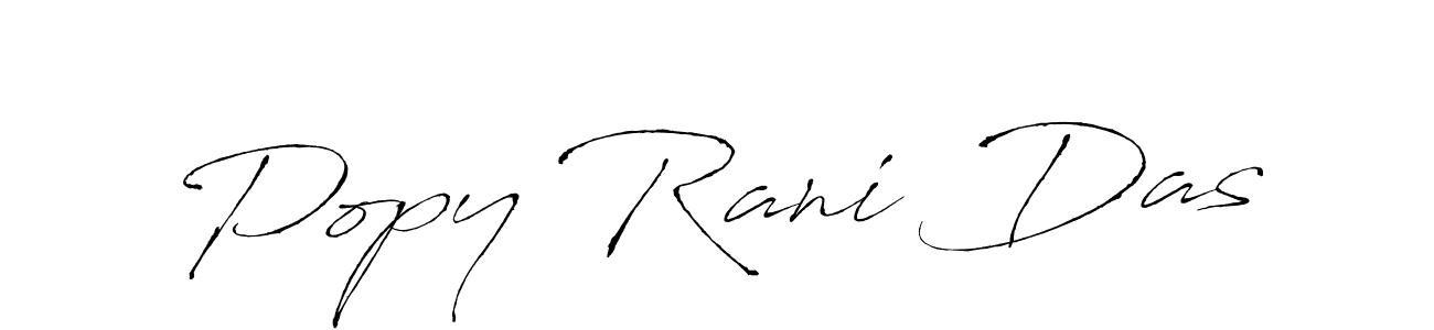Popy Rani Das stylish signature style. Best Handwritten Sign (Antro_Vectra) for my name. Handwritten Signature Collection Ideas for my name Popy Rani Das. Popy Rani Das signature style 6 images and pictures png
