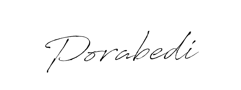 Once you've used our free online signature maker to create your best signature Antro_Vectra style, it's time to enjoy all of the benefits that Porabedi name signing documents. Porabedi signature style 6 images and pictures png