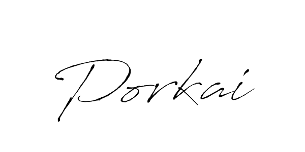 This is the best signature style for the Porkai name. Also you like these signature font (Antro_Vectra). Mix name signature. Porkai signature style 6 images and pictures png