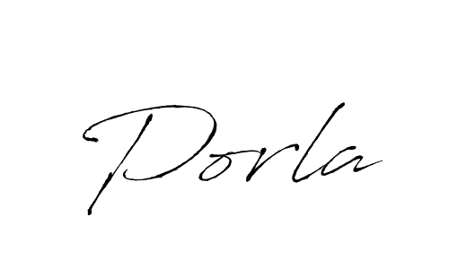 Porla stylish signature style. Best Handwritten Sign (Antro_Vectra) for my name. Handwritten Signature Collection Ideas for my name Porla. Porla signature style 6 images and pictures png