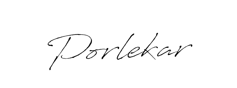 if you are searching for the best signature style for your name Porlekar. so please give up your signature search. here we have designed multiple signature styles  using Antro_Vectra. Porlekar signature style 6 images and pictures png