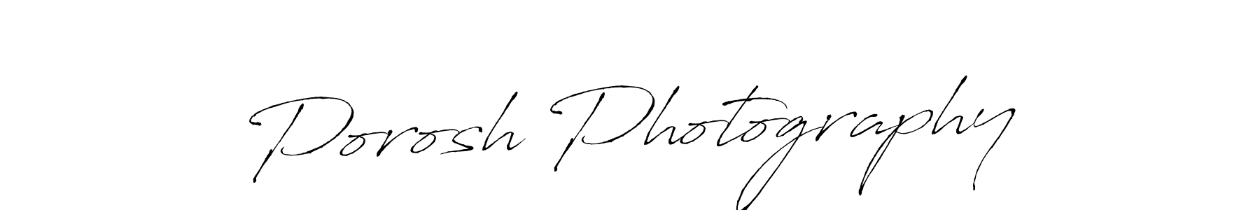 Once you've used our free online signature maker to create your best signature Antro_Vectra style, it's time to enjoy all of the benefits that Porosh Photography name signing documents. Porosh Photography signature style 6 images and pictures png