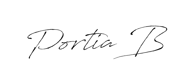 Antro_Vectra is a professional signature style that is perfect for those who want to add a touch of class to their signature. It is also a great choice for those who want to make their signature more unique. Get Portia B name to fancy signature for free. Portia B signature style 6 images and pictures png