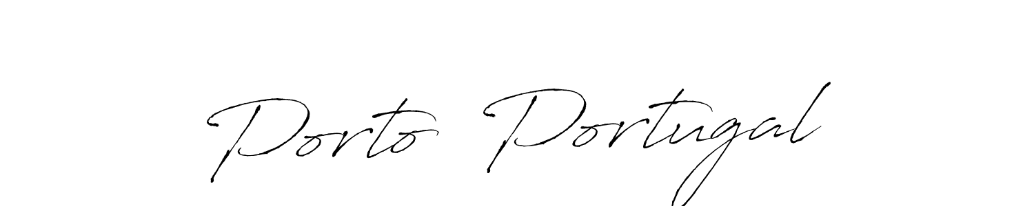 Porto  Portugal stylish signature style. Best Handwritten Sign (Antro_Vectra) for my name. Handwritten Signature Collection Ideas for my name Porto  Portugal. Porto  Portugal signature style 6 images and pictures png